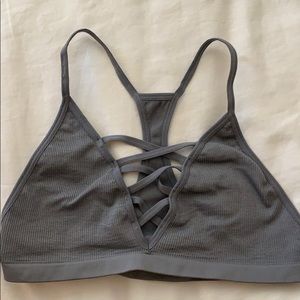 Grey bralette